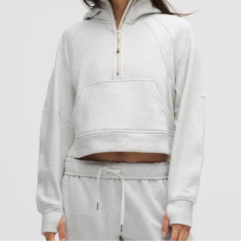 Lululemon Cropped Scuba Hoodie